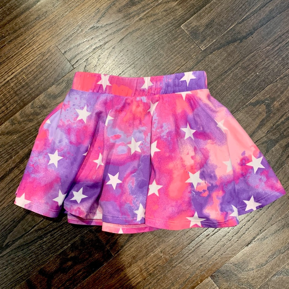 Pixielane star tie dye skort 4